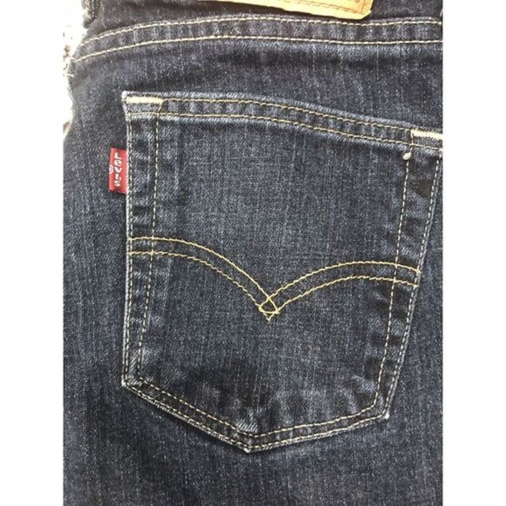 Levi's 510 Measures 26x27 Dark Wash Blue Jeans Skinny Fit Stretch Denim Cotton - Picture 2 of 10